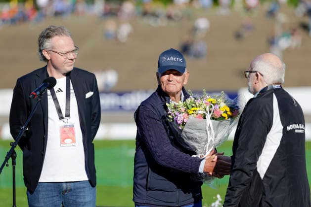 Trond Mohn Games 2026 Bergen 20260528 Trond Mohn during the Trond Mohn Games athletics event at Fana Stadium in Bergen Photo Paul S Amundsen NTB Bergen Norway EDITORIAL USE ONLY RESTRICTED USE FOR BETTING COMPANIES  Copyright: xPaulxS.xAmundsenx xNTBx