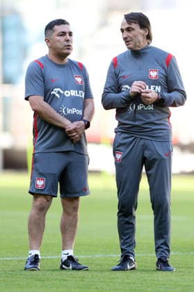 WROCLAW 28.05.2026 TRENING REPREZENTACJI POLSKI --- POLISH FOOTBALL national team, Nationalteam TRAINING SESSION CESAR SANJUAN-SZKLARZ JUAN IRIBARREN FOT. PIOTR KUCZA FOTOPYK NEWSPIX.PL --- newspix.pl POLAND OUT! 