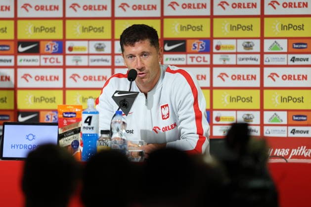 WROCLAW 28.05.2026 KONFERENCJA PRASOWA REPREZENTACJI POLSKI --- POLISH FOOTBALL national team, Nationalteam press conference, PK, Pressekonferenz ROBERT LEWANDOWSKI FOT. PIOTR KUCZA FOTOPYK NEWSPIX.PL --- newspix.pl POLAND OUT! 