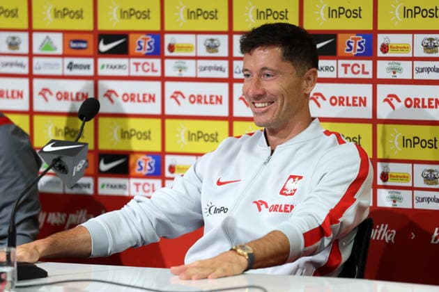 WROCLAW 28.05.2026 KONFERENCJA PRASOWA REPREZENTACJI POLSKI --- POLISH FOOTBALL national team, Nationalteam press conference, PK, Pressekonferenz ROBERT LEWANDOWSKI FOT. PIOTR KUCZA FOTOPYK NEWSPIX.PL --- newspix.pl POLAND OUT! 