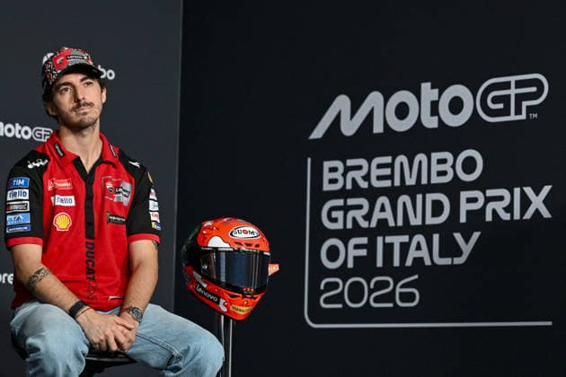 MOTORI - MotoGP - Italian Grand Prix - press conference, PK, Pressekonferenz and Riders track familiarization Photo by IPA ABACAPRESS.COM85143155 - Italian rider Francesco Bagnaia of Ducati Lenovo Team attends the pre-event press conference during Gran Premio d Italia - Press conference and Riders track familiarization, MotoGP World Championship, WM, Weltmeisterschaft in Mugello, Italy, May 28 2026 Mugello Italy  Copyright: xIPAxSport ABACAx