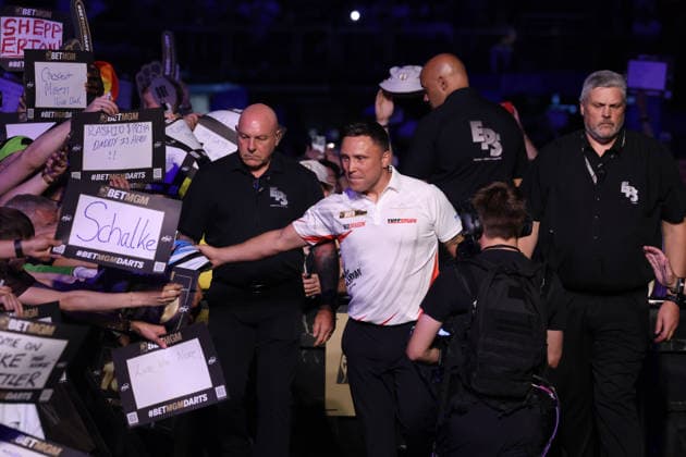 BetMGM Premier League Darts 28MAY26 Luke Littler during the BetMGM Premier League darts at the O2 Arena, London, UK on 28 May 2026. London O2 Arena London UK Editorial use only , Copyright: xChrisxSargeantx PSI-24296-0007