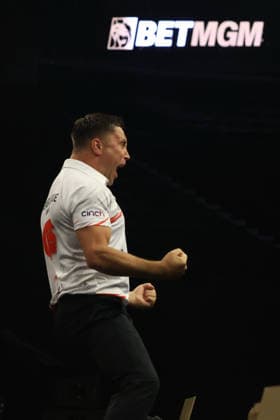 BetMGM Premier League Darts 28MAY26 Luke Littler during the BetMGM Premier League darts at the O2 Arena, London, UK on 28 May 2026. London O2 Arena London UK Editorial use only , Copyright: xChrisxSargeantx PSI-24296-0009