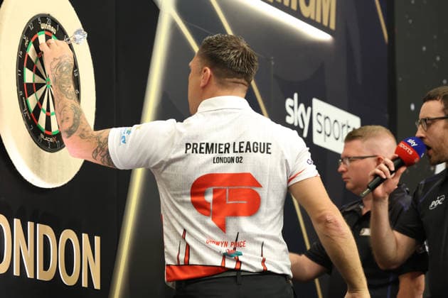 BetMGM Premier League Darts 28MAY26 Luke Littler during the BetMGM Premier League darts at the O2 Arena, London, UK on 28 May 2026. London O2 Arena London UK Editorial use only , Copyright: xChrisxSargeantx PSI-24296-0021