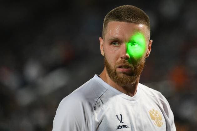 Russia Soccer Friendly Egypt - Russia 9175737 28.05.2026 Russia s Ivan Sergeyev is seen during the friendly soccer match between Egypt and Russia at Cairo International Stadium in Cairo, Egypt. Grigory Sysoev Sputnik Cairo Egypt  Copyright: xGrigoryxSysoevx