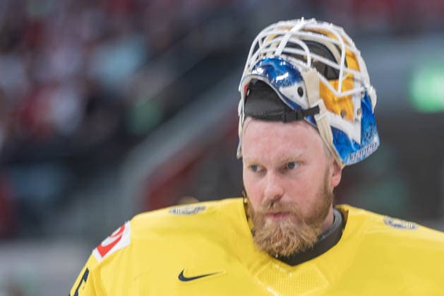 28 05 2026, Zurich, Swiss Life Arena, Ice hockey, Eishockey World Championships: Switzerland - Sweden, 45 goalkeeper Magnus Hellberg (Sweden) Zurich Swiss Life Arena Zurich Switzerland Copyright: xJustPictures.ch StefanxEmchx jp-de-StEm-DSC0064020260528