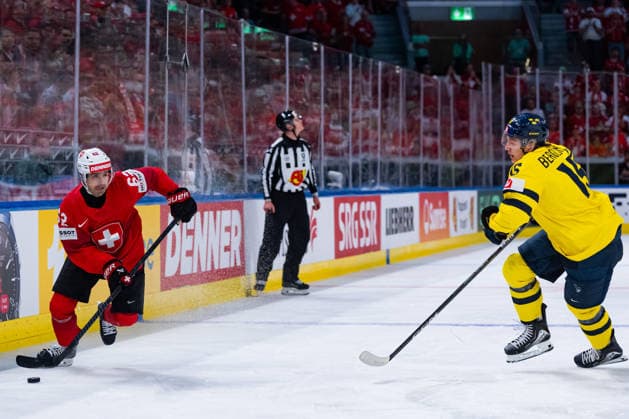 ZURICH, SWITZERLAND - MAY 28: XXX during the Quarter Finals - Match 59 between Switzerland and Sweden at the IIHF Ice hockey, Eishockey World Championship, WM, Weltmeisterschaft 2026, Swiss Life Arena on May 28, 2026 in Zurich, Switzerland. Zurich Switzerland Copyright: xTimoxSteinx