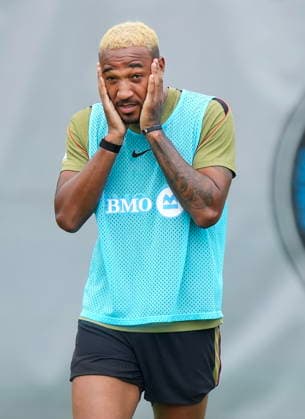 May 28, 2026, Charlotte, Nc, UNITED STATES: Canada defender Derek Cornelius feels the heat during team Canada World Cup roster selection camp in Charlotte, NC on Thursday, May 28, 2026. Canada News - May 28, 2026  - ZUMAc35_ 20260528_zaf_c35_084 Copyright: xNathanxDenettex