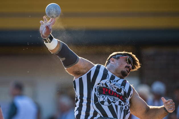260528 Nick Ponzio of Italy competes in men s shot put during the Trond Mohn Games on May 28, 2026 in Bergen. Photo: Marius Simensen BILDBYRAN Cop 238 MM0068 athletics bbeng friidrett friidrott norge norway trond mohn games Copyright: MARIUSxSIMENSEN BB260528ZA039