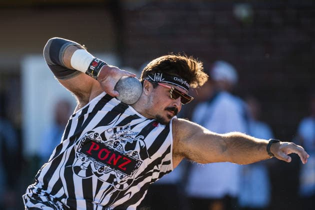 260528 Nick Ponzio of Italy competes in men s shot put during the Trond Mohn Games on May 28, 2026 in Bergen. Photo: Marius Simensen BILDBYRAN Cop 238 MM0068 athletics bbeng friidrett friidrott norge norway trond mohn games Copyright: MARIUSxSIMENSEN BB260528ZD037