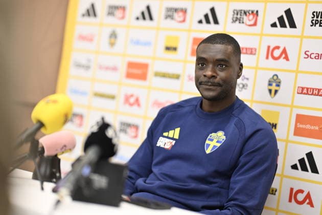 STOCKHOLM, SWEDEN 20260529 Ken Sema during today s press conference, PK, Pressekonferenz with the Swedish men s national football team ahead of the upcoming World Cup in the USA. STOCKHOLM SWEDEN x10050x