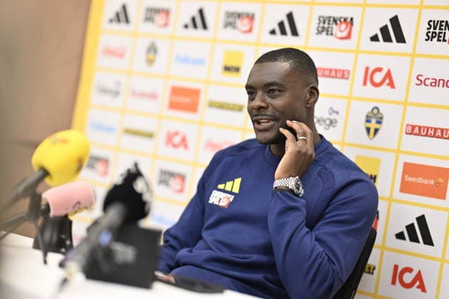 STOCKHOLM, SWEDEN 20260529 Ken Sema during today s press conference, PK, Pressekonferenz with the Swedish men s national football team ahead of the upcoming World Cup in the USA. STOCKHOLM SWEDEN x10050x