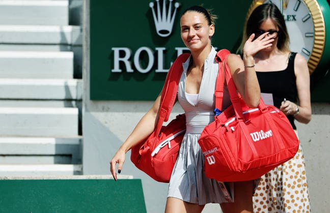 TENNIS - French Open 2026 PARIS,FRANCE,29.MAY.26 - TENNIS - WTA, Tennis Damen Tour, French Open, Roland Garros, Grand Slam. Image shows Marta Kostyuk (UKR).  GEPAxpictures xMatthiasxHauer