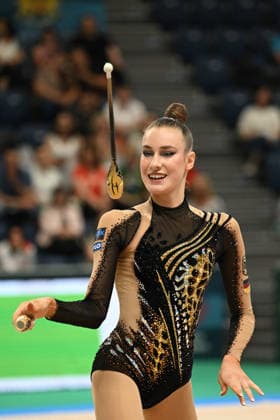 OTHER - Gymnastics - European Championships in Rhythmic gymnastics, Rhythmische Sportgymnastik, RSG Photo by IPA ABACAPRESS.COM85155676 - VARFOLOMEEV Darja (GER) during European Championships in Rhythmic Gymnastics, Gymnastics in Varna, Bulgaria, May 29 2026 Varna Bulgaria  Copyright: xIPAxSport ABACAx