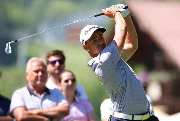 GOLF - Austrian Alpine Open KITZBÜHEL,AUSTRIA,29.MAY.26 - GOLF - DP World Tour, Austrian Alpine Open, GC Kitzbuehel-Schwarzsee-Reith. Image shows Tom Vaillant (FRA).  GEPAxpictures xAmirxBeganovic