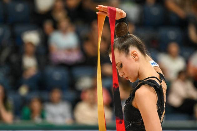IPA85156142 - VARFOLOMEEV Darja (GER) during European Championships in Rhythmic gymnastics, Rhythmische Sportgymnastik, RSG Gymnastics in Varna, Bulgaria, May 29 2026  Copyright: xFilippoxTomasi IPAxSportx xx 85156142
