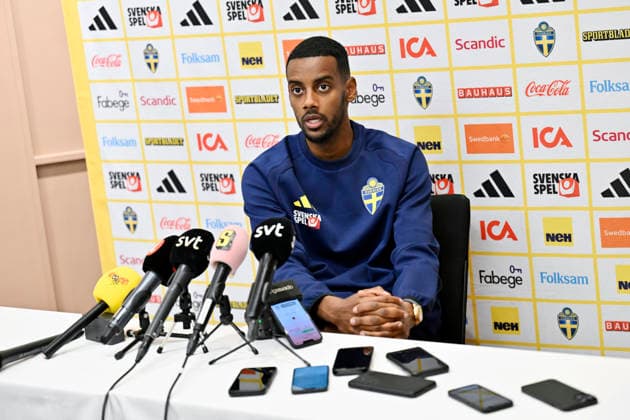 STOCKHOLM, SWEDEN 20260529 Victor Nilsson Lindelöf during today s press conference, PK, Pressekonferenz at Scandic Park with the Swedish men s national football team ahead of the upcoming World Cup in the USA. STOCKHOLM SWEDEN x10050x