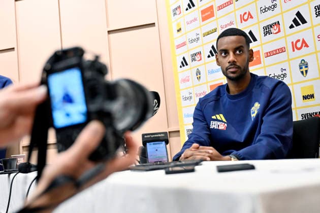 STOCKHOLM, SWEDEN 20260529 Victor Nilsson Lindelöf during today s press conference, PK, Pressekonferenz at Scandic Park with the Swedish men s national football team ahead of the upcoming World Cup in the USA. STOCKHOLM SWEDEN x10050x