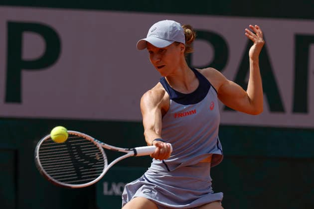 May 29, 2026, Paris, Paris, France: Viktorija GOLUBIC (SUI) in action during the tennis Grand Slam of Roland Garros 2026, at Roland Garros Stadium - on May 29 2026 .Paris - France Paris France - ZUMAb253 20260529_zsp_b253_051 Copyright: xLoicxBaratouxx