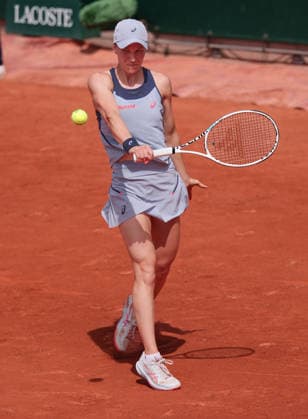 Marta Kostyuk (UKR), Damen Einzel, Ladies Singles, Viktorija Golubic (SUI) Tennis - French Open 2026 - Roland Garros - Paris - - France - 29 May 2026. Copyright: xJuergenxHasenkopfx