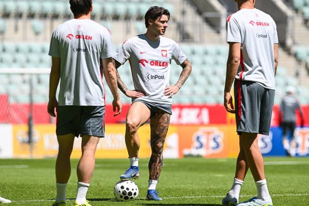 29.05.2026 Wroclaw Trening reprezentacji Polski w pilce noÅ¼nej - Poland national football team training session during the national camp. Persons shown: Nicola Zalewski fot. Antoni Dec Arena Akcji NEWSPIX.PL --- newspix.pl 