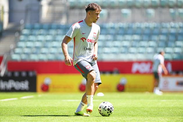 29.05.2026 Wroclaw Trening reprezentacji Polski w pilce noÅ¼nej - Poland national football team training session during the national camp. Persons shown: Oskar Pietuszewski fot. Antoni Dec Arena Akcji NEWSPIX.PL --- newspix.pl 