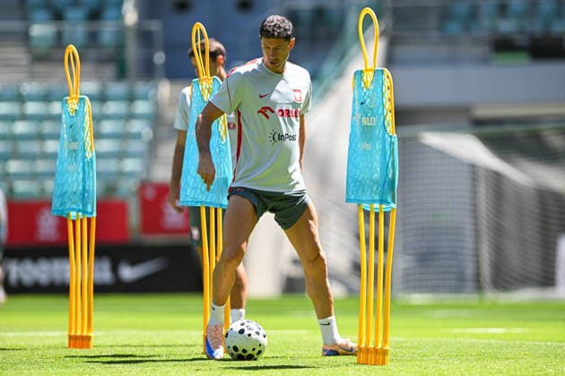 29.05.2026 Wroclaw Trening reprezentacji Polski w pilce noÅ¼nej - Poland national football team training session during the national camp. Persons shown: Robert Lewandowski fot. Antoni Dec Arena Akcji NEWSPIX.PL --- newspix.pl 