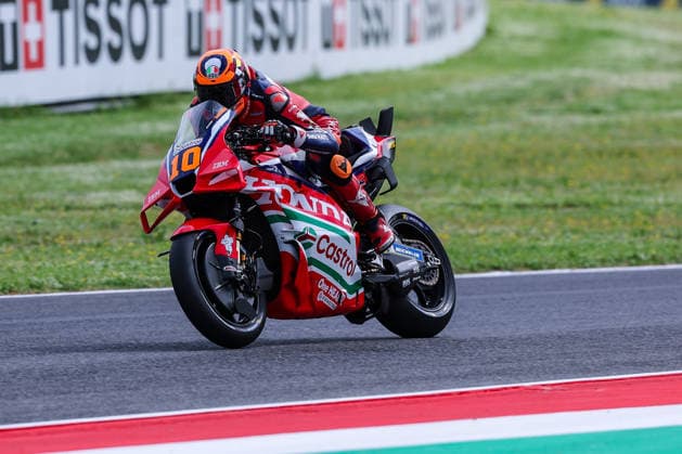 MotoGP GP7 Brembo Grand Prix of Italy - Free Practice - Mugello Circuit 29 05 2026 Luca Marini of Italy and Honda HCR Castrol seen during MotoGP GP7 Brembo Grand Prix of Italy - Free Practice at Mugello Circuit in Scarperia e San Piero, Italy Copyright: xBEAUTIFULxSPORTS Carabellix