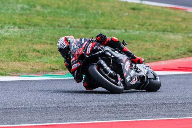MotoGP GP7 Brembo Grand Prix of Italy - Free Practice - Mugello Circuit 29 05 2026 Marco Bezzecchi of Italy and Aprilia Racing seen during MotoGP GP7 Brembo Grand Prix of Italy - Free Practice at Mugello Circuit in Scarperia e San Piero, Italy Copyright: xBEAUTIFULxSPORTS Carabellix