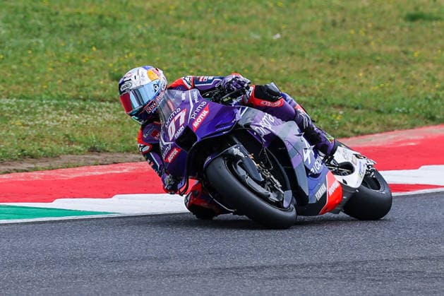 MotoGP GP7 Brembo Grand Prix of Italy - Free Practice - Mugello Circuit 29 05 2026 Toprak Razgatlioglu of Turkiye and Prima Pramac Yamaha MotoGP seen during MotoGP GP7 Brembo Grand Prix of Italy - Free Practice at Mugello Circuit in Scarperia e San Piero, Italy Copyright: xBEAUTIFULxSPORTS Carabellix