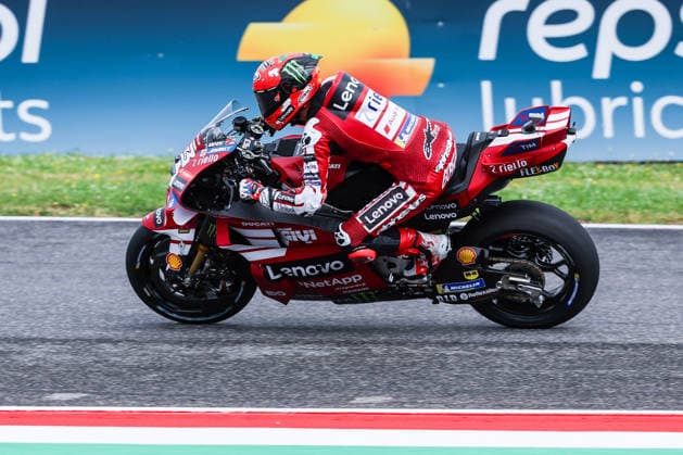 MotoGP GP7 Brembo Grand Prix of Italy - Free Practice - Mugello Circuit 29 05 2026 Francesco Pecco Bagnaia of Italy and Ducati Lenovo Team seen during MotoGP GP7 Brembo Grand Prix of Italy - Free Practice at Mugello Circuit in Scarperia e San Piero, Italy Copyright: xBEAUTIFULxSPORTS Carabellix