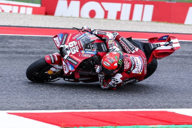 MotoGP GP7 Brembo Grand Prix of Italy - Free Practice - Mugello Circuit 29 05 2026 Francesco Pecco Bagnaia of Italy and Ducati Lenovo Team seen during MotoGP GP7 Brembo Grand Prix of Italy - Free Practice at Mugello Circuit in Scarperia e San Piero, Italy Copyright: xBEAUTIFULxSPORTS Carabellix