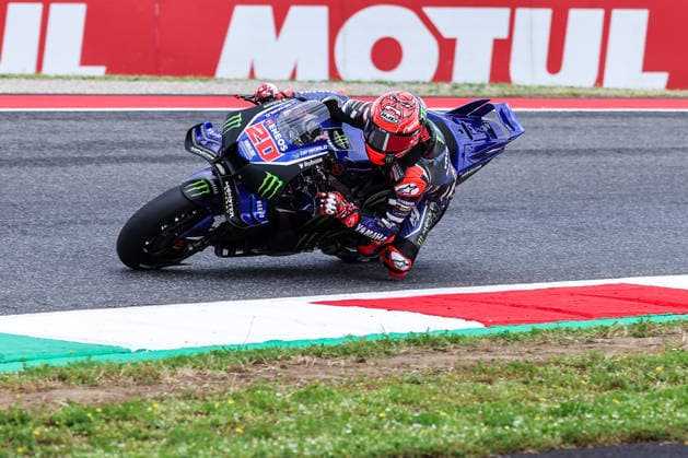 MotoGP GP7 Brembo Grand Prix of Italy - Free Practice - Mugello Circuit 29 05 2026 Fabio Quartararo of France and Monster Energy Yamaha MotoGP seen during MotoGP GP7 Brembo Grand Prix of Italy - Free Practice at Mugello Circuit in Scarperia e San Piero, Italy Copyright: xBEAUTIFULxSPORTS Carabellix