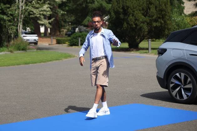 LES BLEUS A CLAIREFONTAINE PHOTOPQR LE PARISIEN Jean-Baptiste Quentin (Staff) ; ; 29 05 2026 ; Vendredi 29 mai 2026 Centre d entrainement de l équipe de France de football de Clairefontaine Arrivée des joueurs - Malo Gusto France team a national training center in Clairefontaine, France, on may 29th 2026