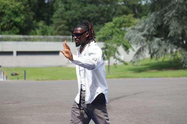 RECORD DATE NOT STATED LES BLEUS A CLAIREFONTAINE PHOTOPQR LE PARISIEN Jean-Baptiste Quentin (Staff) ; ; ; Vendredi 29 mai 2026 Centre d entrainement de l équipe de France de football de Clairefontaine Arrivée des joueurs - Manu Kone France team a national training center in Clairefontaine, France, on may 29th 2026