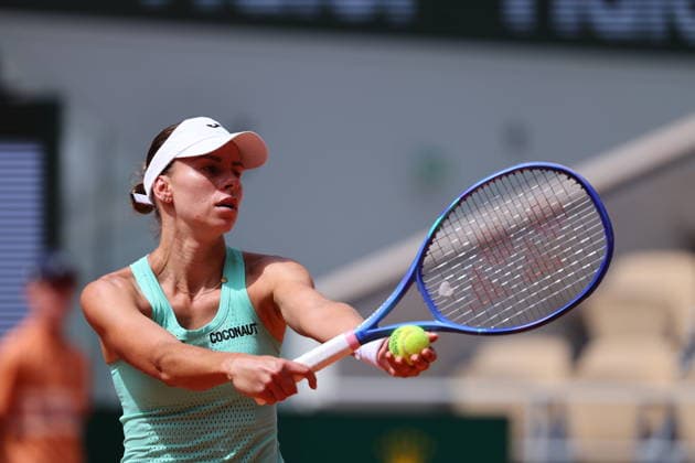 RECORD DATE NOT STATED 2026.05.29 Paryz Tenis French Open Roland Garros 2026 Magda Linette - Iga Swiatek N z Magda Linette Foto Pawel Andrachiewicz PressFocus 2026.05.29 Paris Tennis - French Open Roland Garros 2026 Magda Linette - Iga Swiatek Magda Linette Credit: Pawel Andrachiewicz PressFocus NEWSPIX.PL --- newspix.pl 