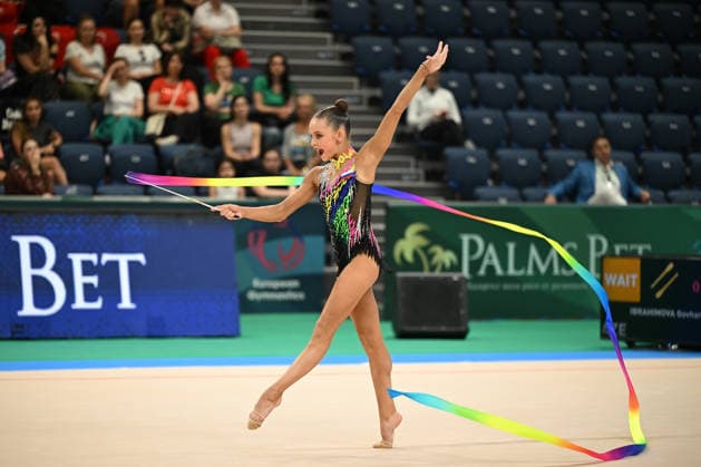 IPA85160839 - ILTERIAKOVA Sofiia (RUS) during European Championships in Rhythmic gymnastics, Rhythmische Sportgymnastik, RSG Gymnastics in Varna, Bulgaria, May 29 2026  Copyright: xFilippoxTomasi IPAxSportx xx 85160839