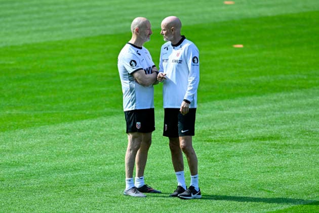 Training with the Norwegian men s national football team Oslo 20260529 Training with the Norwegian men s national football team at Ullevaal Stadium Photo Annika Byrde NTB Oslo Norway EDITORIAL USE ONLY RESTRICTED USE FOR BETTING COMPANIES  Copyright: xAnnikaxByrdex xNTBx