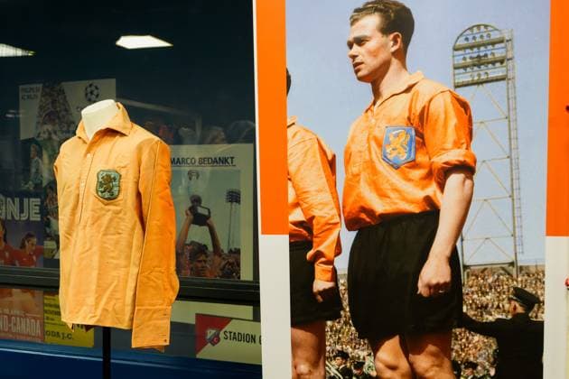 ZEIST , 29-05-2026 , Kick uitgevers , Book presentation het Oranjeshirt , A group of collectors and journalists documented the complete history of the Dutch national team, Nationalteam in words and images, from the first national selection in 1894 to the present day. Book presentation het Oranjeshirt  x204033235x Copyright: