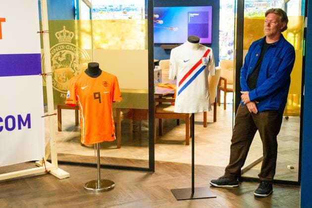 ZEIST , 29-05-2026 , Kick uitgevers , Book presentation het Oranjeshirt , A group of collectors and journalists documented the complete history of the Dutch national team, Nationalteam in words and images, from the first national selection in 1894 to the present day. Book presentation het Oranjeshirt  x204033239x Copyright:
