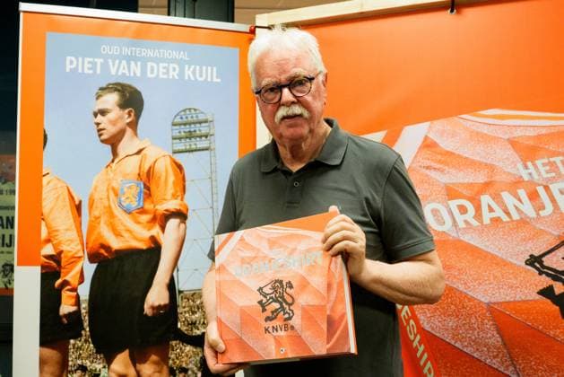 ZEIST , 29-05-2026 , Kick uitgevers , Book presentation het Oranjeshirt , A group of collectors and journalists documented the complete history of the Dutch national team, Nationalteam in words and images, from the first national selection in 1894 to the present day. Book presentation het Oranjeshirt  x204033428x Copyright: