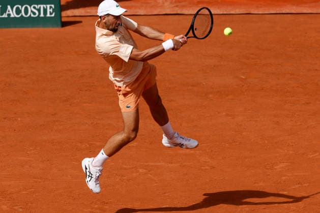 May 29, 2026, Paris, Paris, France: Novak DJOKOVIC (SRB) in action during the tennis Grand Slam of Roland Garros 2026, at Roland Garros Stadium - on May 29 2026 .Paris - France Tennis Grand Slam Of Roland Garros 2026  - ZUMAb253 20260529_zsp_b253_185 Copyright: xLoicxBaratouxx