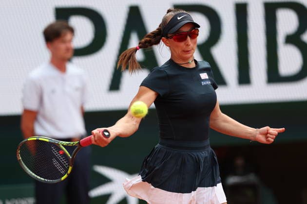 ROLAND GARROS 2026 Thierry Larret MAXPPP - PARIS (75) 29 05 2026 Thierry Larret Maxppp. Tennis. Roland Garros 2026. Internationaux de France de tennis. Stade Roland Garros, Paris (75).Le 29 Mai. Court Suzanne LENGLENN : Elina SVITOLOVA (UKR) vs Tamara MUCHOVA (GER). PARIS (75) STADE ROLAND GARROS PARIS ILE DE FRANCE FRANCE  Copyright: xMAXPPPxThierryxLarretx TLR202605290144 TLR202605290144