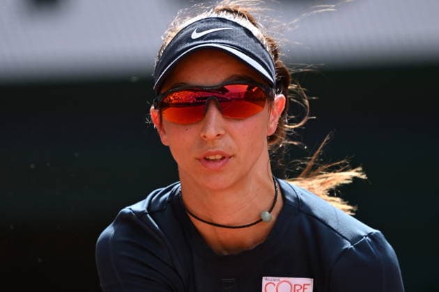 2026 French Open (Roland-Garros) - Day 6 PARIS, FRANCE - MAY 29: Tamara Korpatsch of Germany competes against Elina Svitolina (not seen) of Ukraine during their women s singles third round match on day six of the French Open (Roland Garros) tennis tournament in Paris, France, on May 29, 2026. Burak Akbulut Anadolu Paris France. Editorial use only. Please get in touch for any other usage.  Copyright: x2026xAnadoluxBurakxAkbulutx