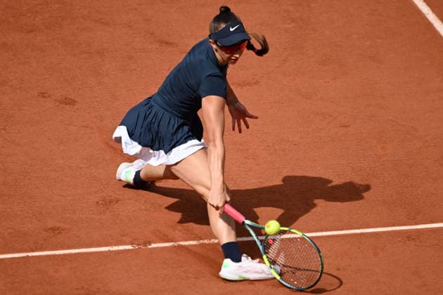 2026 French Open (Roland-Garros) - Day 6 PARIS, FRANCE - MAY 29: Tamara Korpatsch of Germany competes against Elina Svitolina (not seen) of Ukraine during their women s singles third round match on day six of the French Open (Roland Garros) tennis tournament in Paris, France, on May 29, 2026. Burak Akbulut Anadolu Paris France. Editorial use only. Please get in touch for any other usage.  Copyright: x2026xAnadoluxBurakxAkbulutx