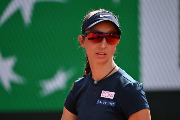 2026 French Open (Roland-Garros) - Day 6 PARIS, FRANCE - MAY 29: Tamara Korpatsch of Germany competes against Elina Svitolina (not seen) of Ukraine during their women s singles third round match on day six of the French Open (Roland Garros) tennis tournament in Paris, France, on May 29, 2026. Burak Akbulut Anadolu Paris France. Editorial use only. Please get in touch for any other usage.  Copyright: x2026xAnadoluxBurakxAkbulutx