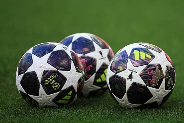 Paris Saint-Germain, Open Training Session Champions Leauge Match Balls during the open training session for Paris Saint-Germain ahead of the Champions League Cup Final at Puskas Arena Park, Budapest, Hungary on 29 May 2026. Budapest Puskas Arena Park Hungary Editorial use only , Copyright: xChrisxFoxwellx PSI-24345-0082