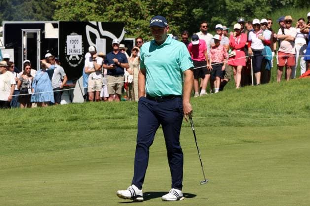 KITZBUEHEL, AUSTRIA - MAY 29: Local Hero STRAKA, Sepp (AUT) in front of the fans at the Austrian Alpine Open presented by Kitzbuehel Tirol, DP World TOUR, Round 2 on May 29, 2026 in Kitzbuehel, Austria.DP World Tour Austrian Alpine Open, Kitzbuehel, 29.05.2026 Tirol Austria Copyright: xPhotographer:xNilsxKoepkex