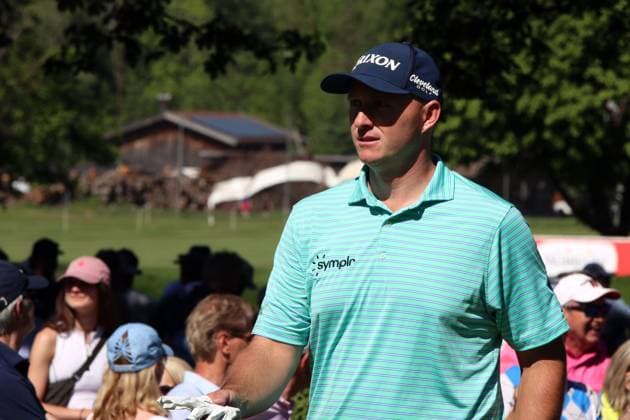 KITZBUEHEL, AUSTRIA - MAY 29: Local Hero STRAKA, Sepp (AUT) at the Austrian Alpine Open presented by Kitzbuehel Tirol, DP World TOUR, Round 2 on May 29, 2026 in Kitzbuehel, Austria.DP World Tour Austrian Alpine Open, Kitzbuehel, 29.05.2026 Tirol Austria Copyright: xPhotographer:xNilsxKoepkex