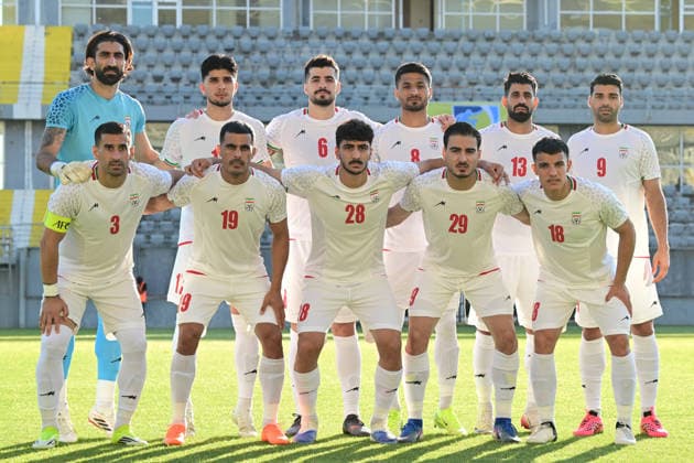 Iran v Gambia - Friendlies ANTALYA, TURKIYE - MAY 29: Players of Iran national football team pose for a photo prior to a friendly football match between Iran and Gambia national football teams at Titanic Mardan Palace Sports Complex in Antalya, Turkiye on May 29, 2026. Orhan Cicek Anadolu Antalya Turkey. Editorial use only. Please get in touch for any other usage.  Copyright: x2026xAnadoluxOrhanxCicekx